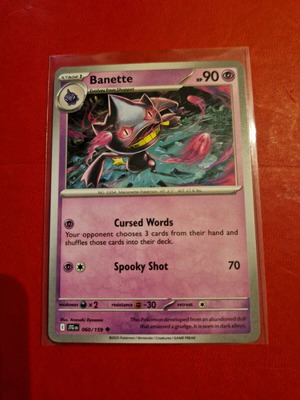 Banette 060/159 new Pokemon card