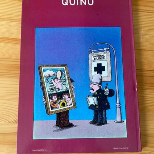 Quino Pour l' Humour de l' Art collectible art book like new