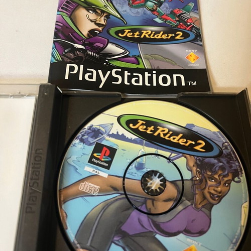 Jet Rider 2 PlayStation (PS1) used, CIB with discoloration