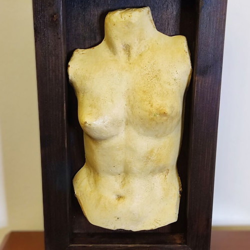 Collectible Art Sculpture "Female Torso" by Poiesis Antikeimenon, mint condition