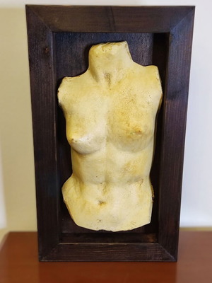 Collectible Art Sculpture "Female Torso" by Poiesis Antikeimenon, mint condition