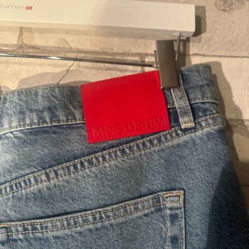 Mango Mom Fit Denim Pants new, size XL 42 14, blue