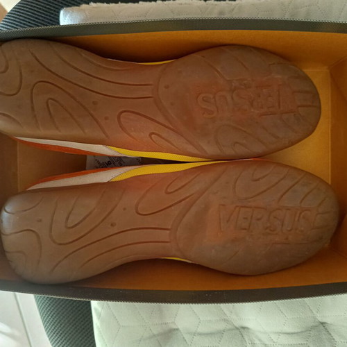 Versace Versus shoes like new, casual, size 42, yellow orange