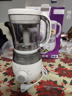 Avent Philips ατμομάγειρας και μπλέντερ αμεταχείριστο