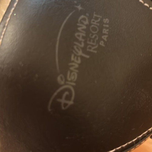 Mickey-shaped handbag from Disneyland Paris new, black