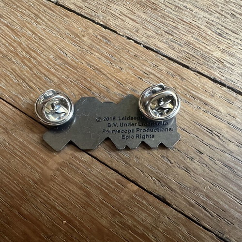 AC DC pin badge