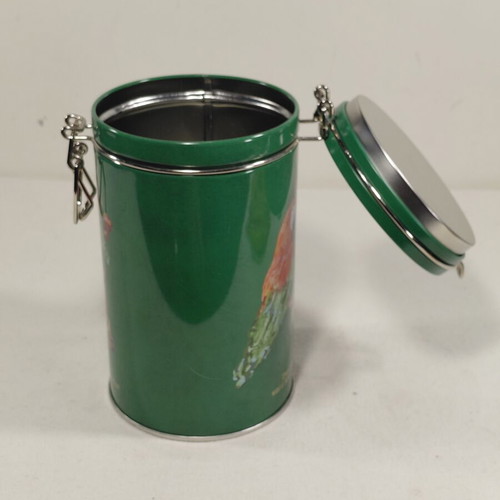 Loumidis metal container vintage used