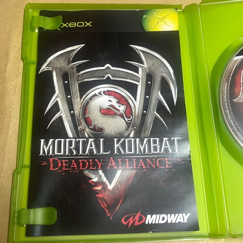 Mortal Kombat Deadly Alliance Xbox game