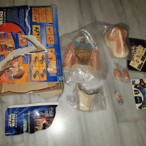 Hasbro Micro Machines Star Wars Ep 1 Jar Jar Binks Action Playset new