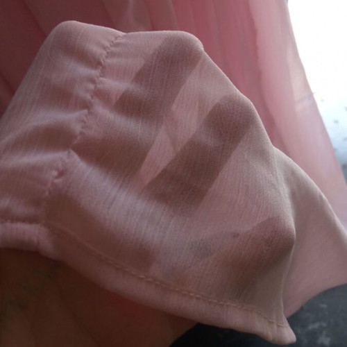 Shein long pink dress like new, size M fits large to XL