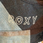 Roxy jacket used medium with hood blue