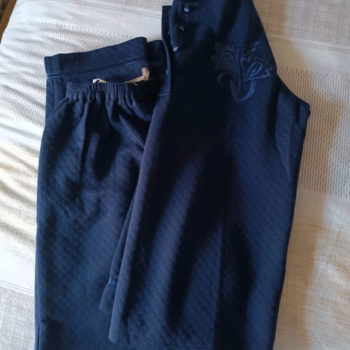 Women's pajamas used, dark blue, size S