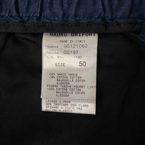 Mauro Grifoni blue shorts XL like new