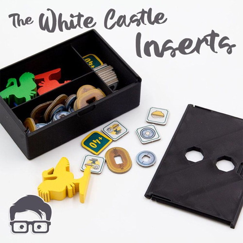 The White Castle Board Game Organizer new, fits sleeved cards