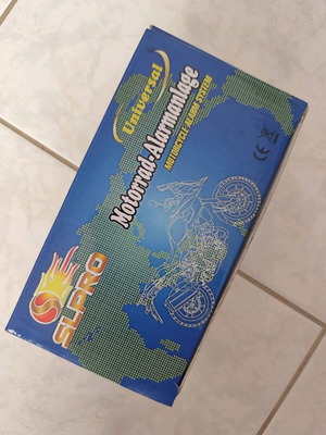 Motorcycle alarm new