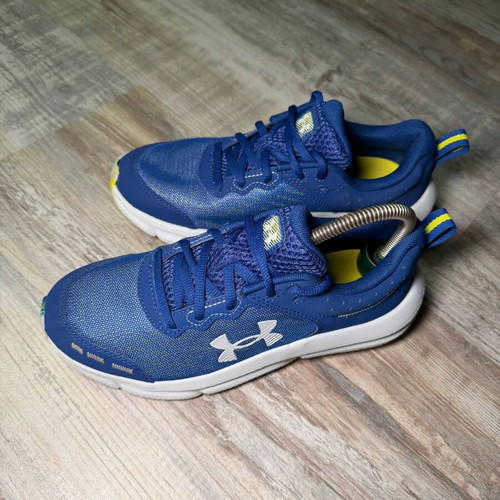 Under Armour Charged Royal Blue Mesh Running Sneakers Youth EU 37.5