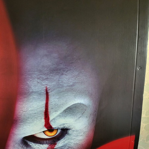 IT 2 Cardboard Poster like new, extremely rare