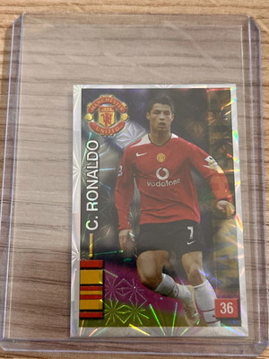 Cristiano Ronaldo sticker like new from Greek Champions 2007 collection