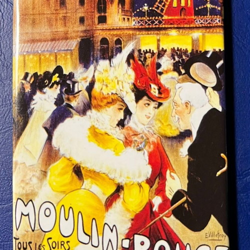 Moulin Rouge Paris Fridge Magnet new, vintage poster souvenir