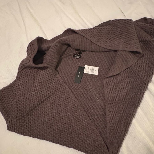 Natori cardigan new with tags, grey, size M