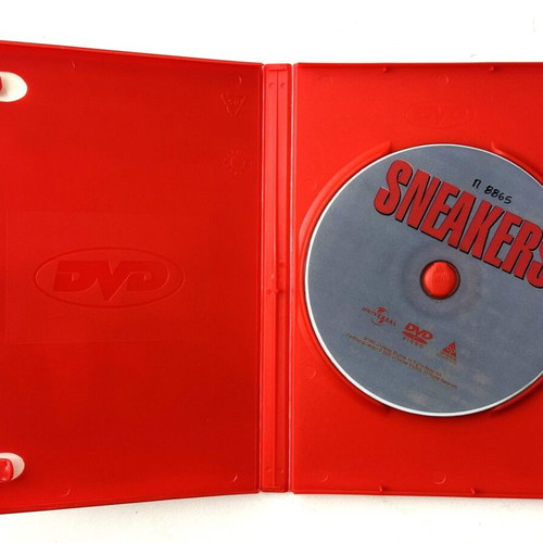 Sneakers DVD used with Greek subtitles, crime genre