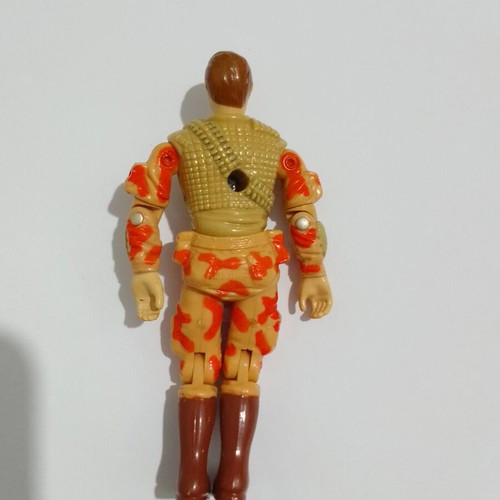 Gi Joe Spearhead 1988 figure used with broken crotch