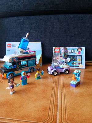 Lego 60384 τροχόσπιτο και 41360 αυτοκίνητο σαν καινούργια χωρίς κουτί