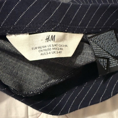 H&M skirt for girl 3-4 years like new dark blue