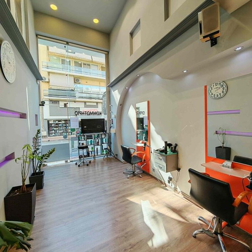 Hair Salon Fully Equipped and Operational in Prime Volos Location