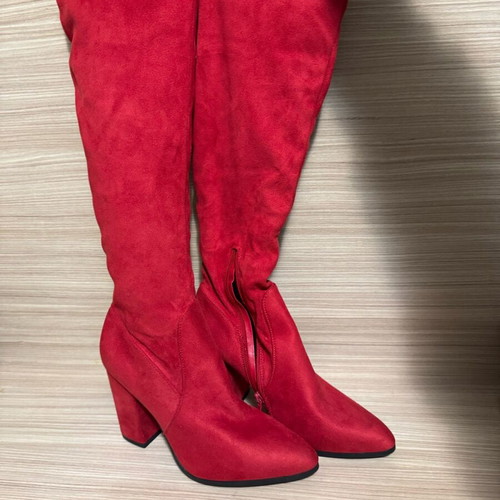 Boots new, red, size 38