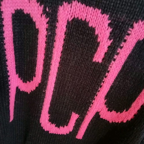 PCP knitwear long cardigan like new, one size, black