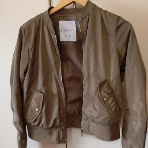 Pull & Bear men's jacket like new, lightweight, brown