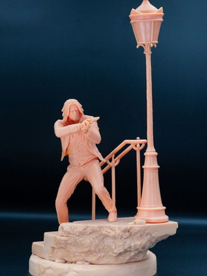 3D printed John Wick 4 figure made to order, unpainted