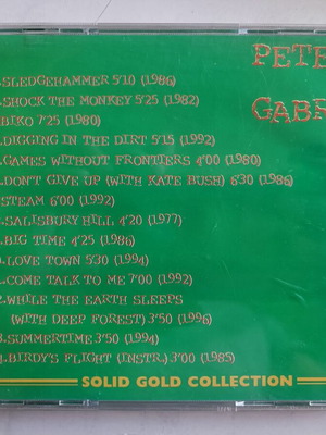 Peter Gabriel Solid Gold Collection CD like new