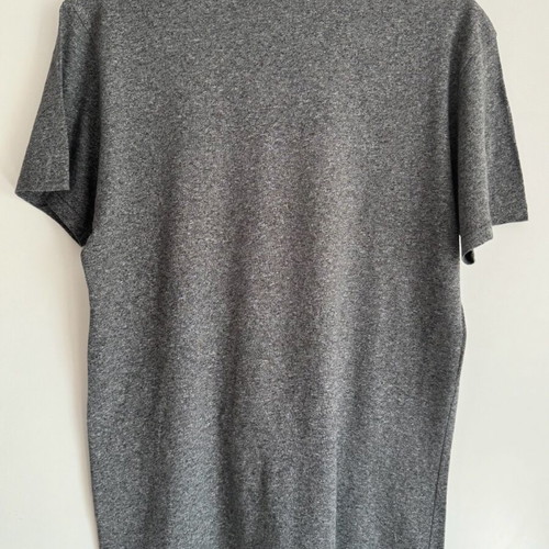 H&M blouse grey with V neckline like new, size S