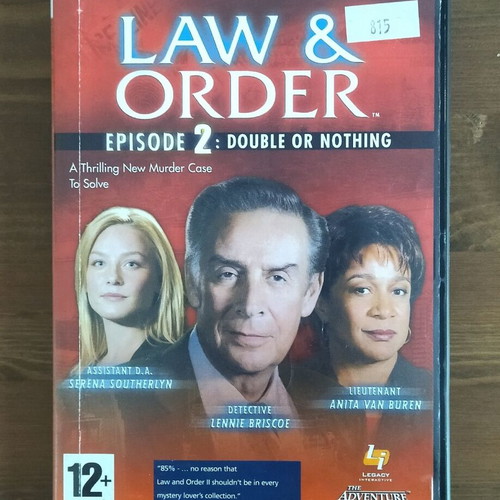 Law & Order II: Double or Nothing PC used