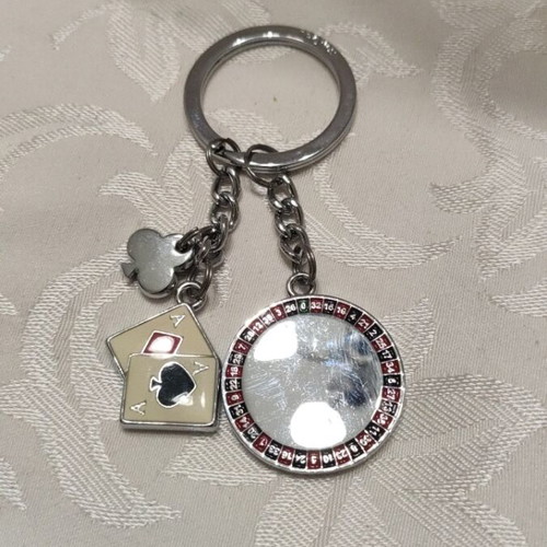 Casino keychain used for gambling enthusiasts