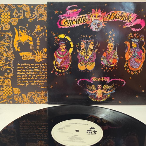 Concrete Blonde Free vinyl LP album 1989 near mint condition