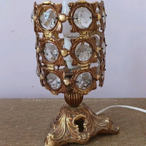 Table lamp antique 25 cm used