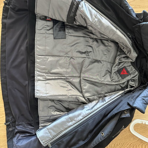 Dainese motorcycle jacket No50 used with removable inner lining and collar