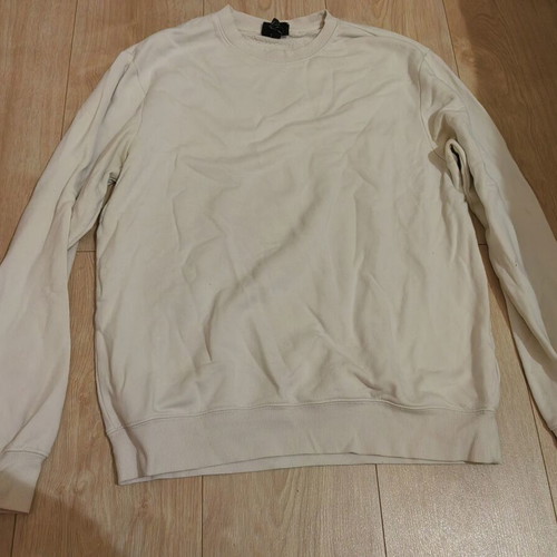 H&M men's sweatshirt M used, white