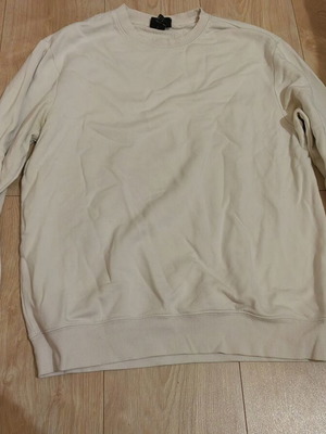 H&M men's sweatshirt M used, white