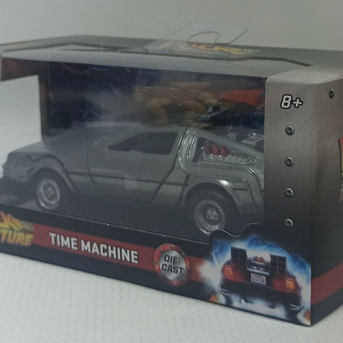 Jada Toys Delorean Time Machine collectible toy new