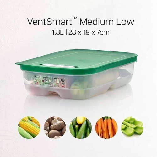 Tupperware VentSmart Medium Low 1.8L new