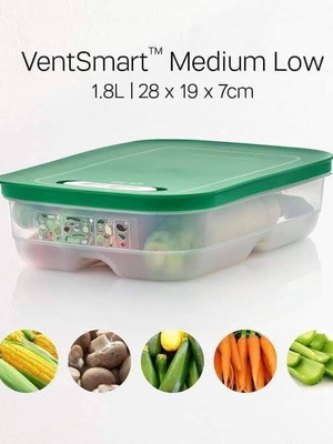 Tupperware VentSmart Medium Low 1.8L new