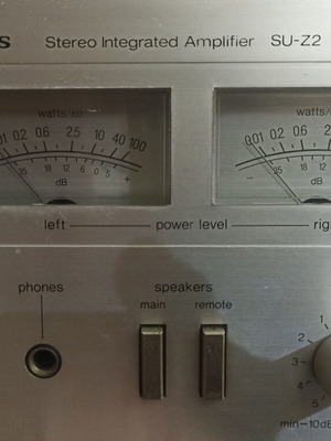Ενισχυτής Technics SU-Z2 ολοκληρωμένος μεταχειρισμένος, vintage αισθητική