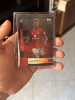 Amir Ibragimov Topps Numbered Card 04/99 RC like new, Manchester United