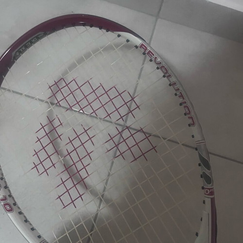Revolution 4.10 Tecno Pro tennis racket used with case