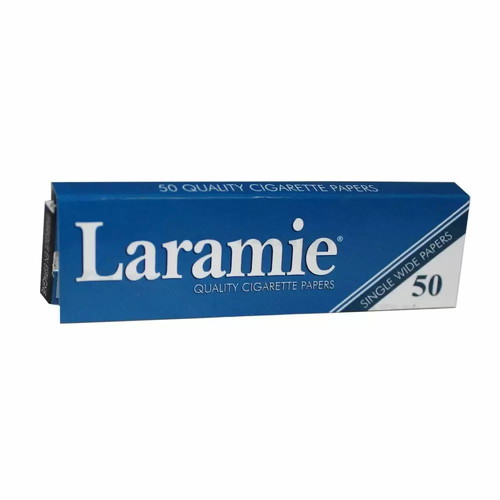 Laramie blue cigarette paper new, 50 sheets