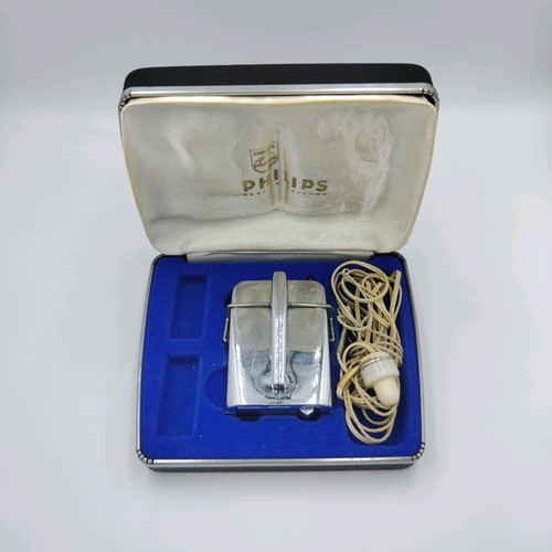 Philips HP-8130 vintage auxiliary headset used from 60's